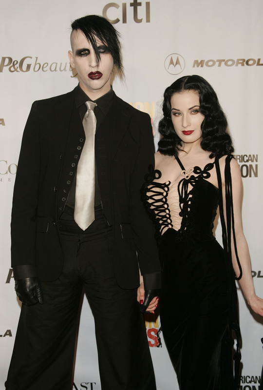 Мерилін Менон і Діта фон Тіз