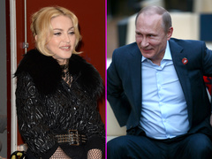 Мадонна, Владимир Путин