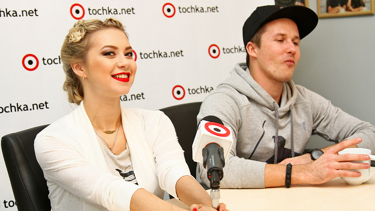 Дима Обризан и Полина Логунова