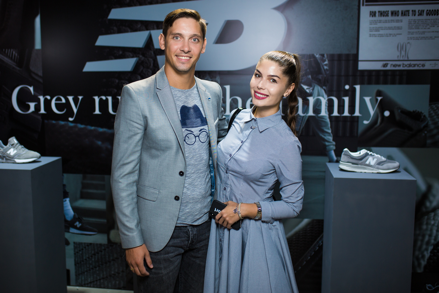 В Киеве состоялась вечеринка New Balance Grey Day