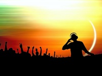 Открытка с Международным днем ди-джея