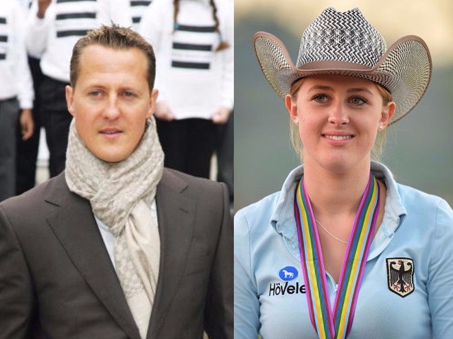 дочь Михаэля Шумахера