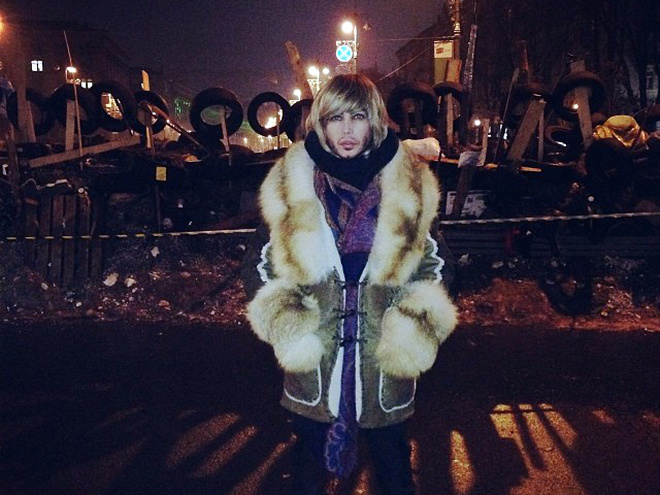 Сергей Зверев на Майдане