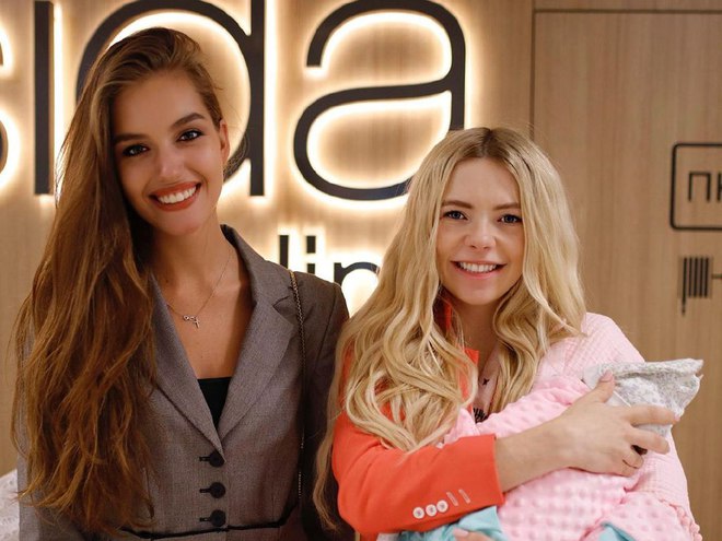 Александра Кучеренко и Ангелина Комарова