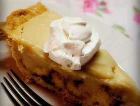 Банановый пирог