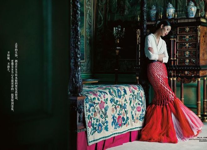 Ліу Вен для Harper's Bazaar China