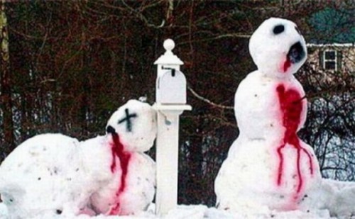 Снеговики бывают разными