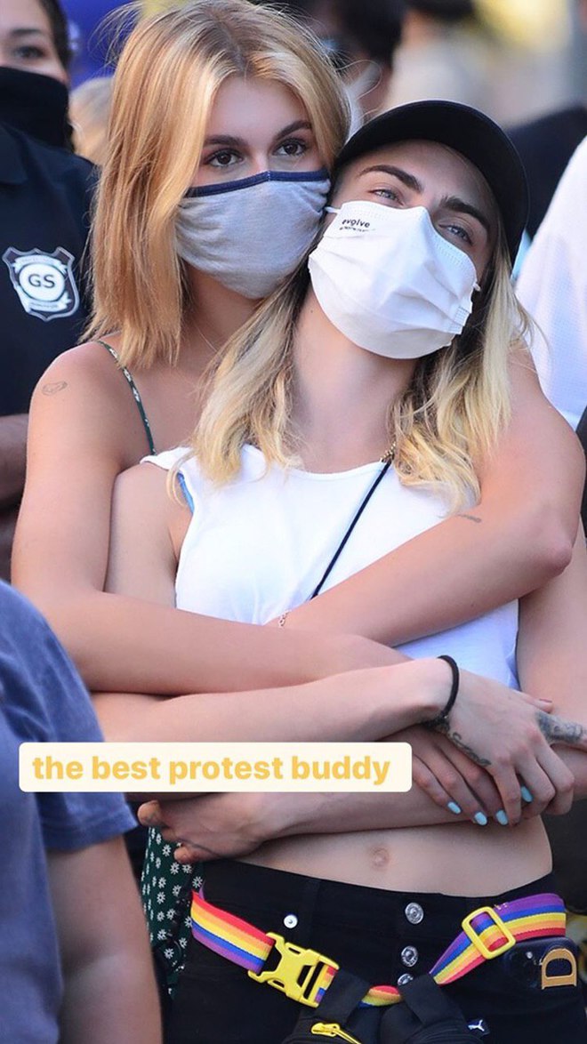 Кайя Гербер и Кара Делевинь