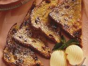 Французские тосты с изюмом