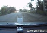 Опытный водитель избежал столкновение