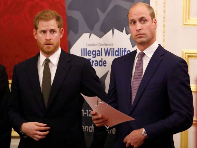 Принц Гарри и принц Уильям