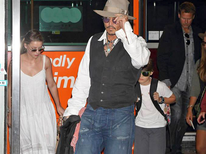 Джонни Депп в Токио