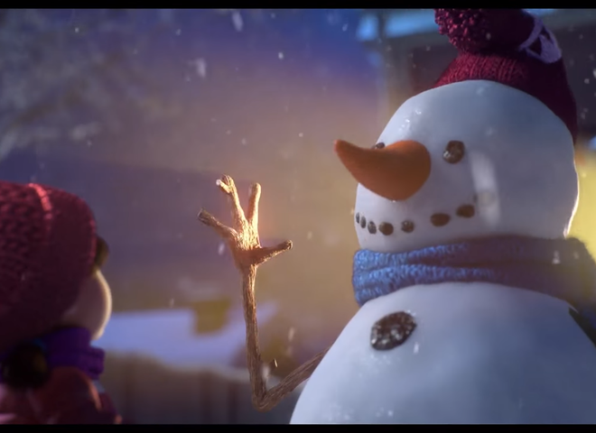 мультфильм о снеговике