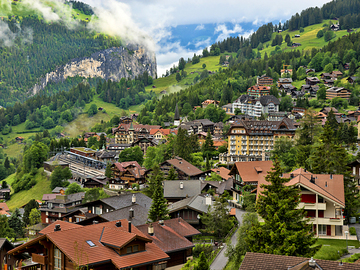 5 найбільш мальовничих селищ: Венген, Швейцарія