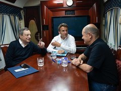 Макрон, Шольц и Драги