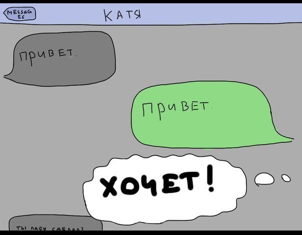 О чем думают мужчины