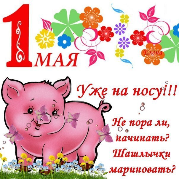 С наступающим 1 мая