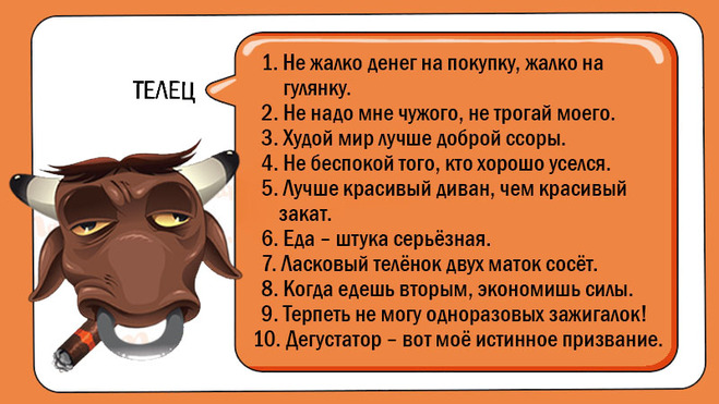 Принципы знаков зодиака