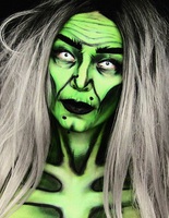 Макіяж відьми на Хеловін