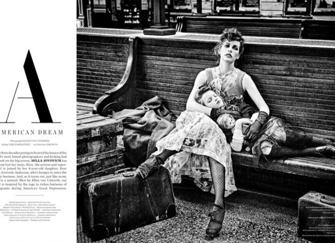 Міла Йовович і Евер Габо на сторінках VS. Magazine