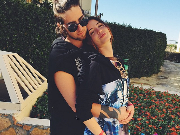 Надя Дорофеева и Владимир Дантес