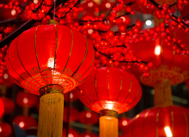 фестиваль китайских фонарей