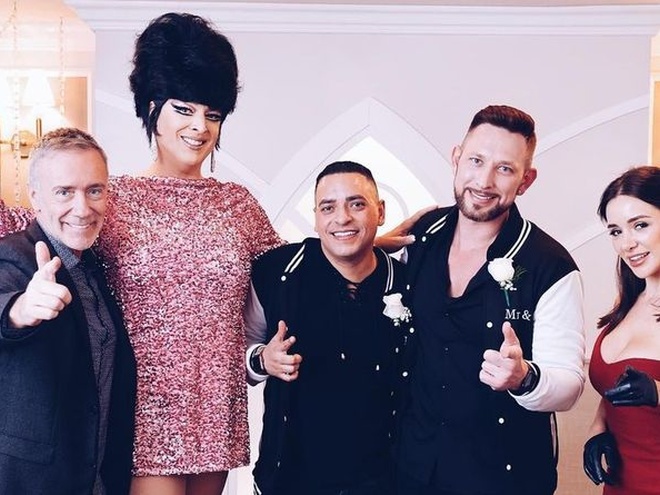 Андрій Хветкевич із «Холостячки-2» зіграв ще одне весілля з партнером у Лас-Вегасі