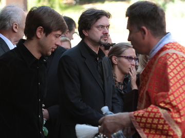 Похороны Богдана Ступки