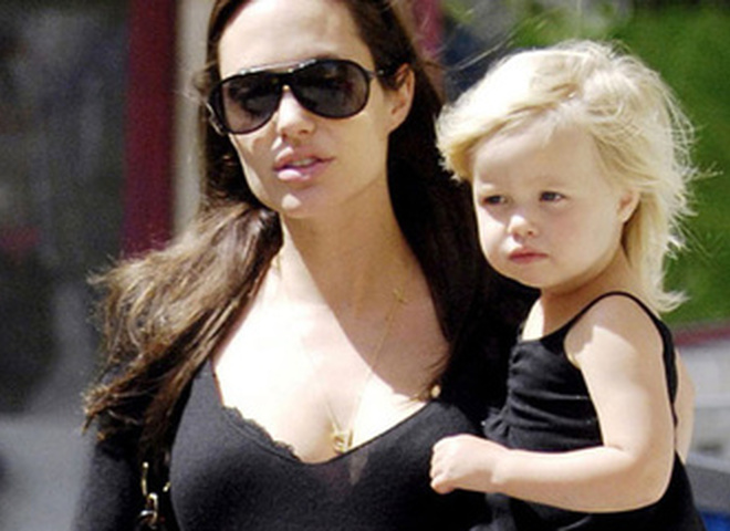 Анджелина Джоли с дочерью