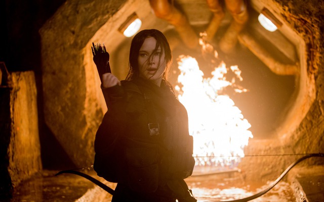 Китнисс. The hunger games mockingjay part 2