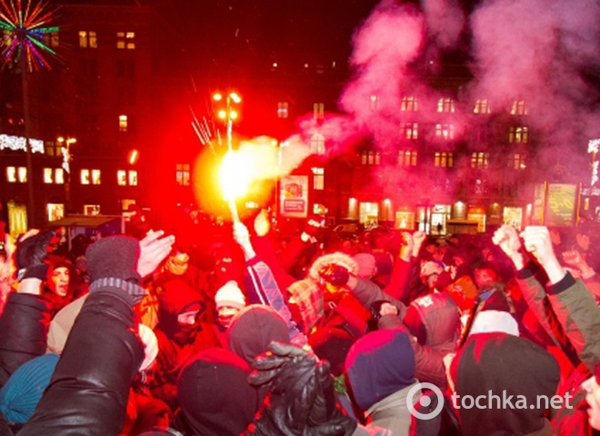 Марш антифашистов в Киеве