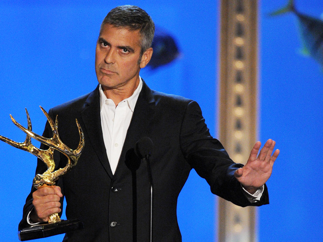 Джордж Клуни, Сильвио Берлускони