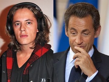 Пьер Саркози и Николя Саркози
