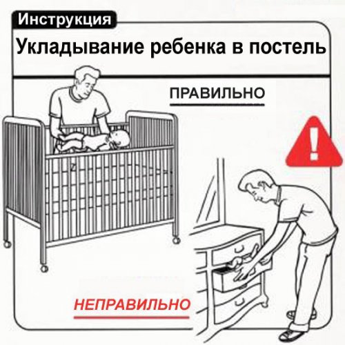 Инструкция по эксплуатации ребенка