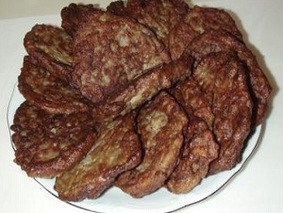 Печеночные котлеты с манкой