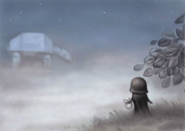 Милая подборка картинок "Вейдер в тумане"