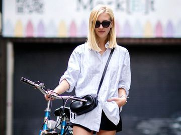 Модні блогери на велосипедах