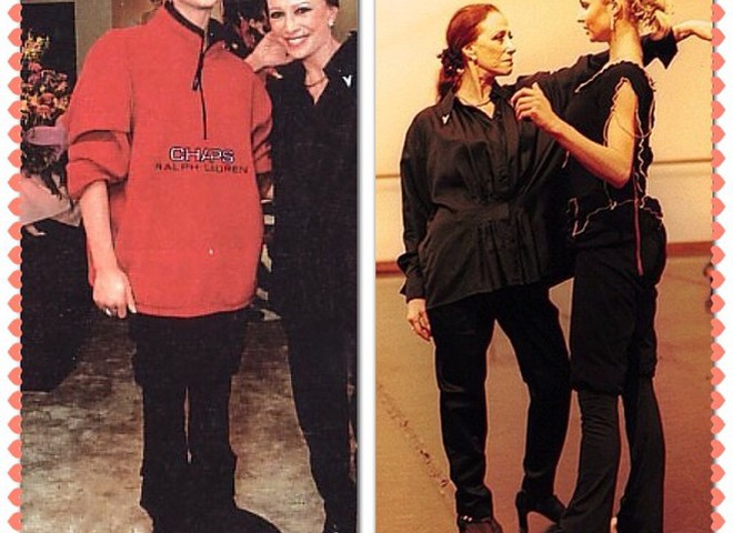 Анастасия Волочкова и Майя Плисецкая