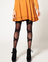 Яркие колготки с узором Яркие колготки с узором