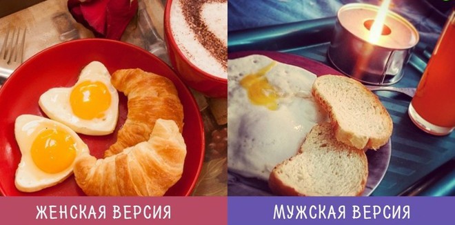Взгляд на вещи мужчиной и женщиной