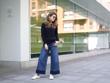 Як носити джинси: вчимося у зірок street-style