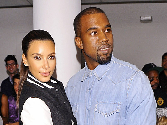 Ким Кардашьян и Канье Уэст
