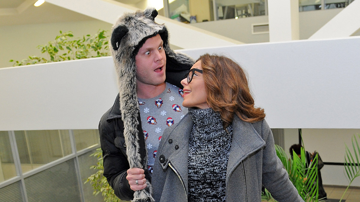 Алекс Лебедєв і Єва Суботіна