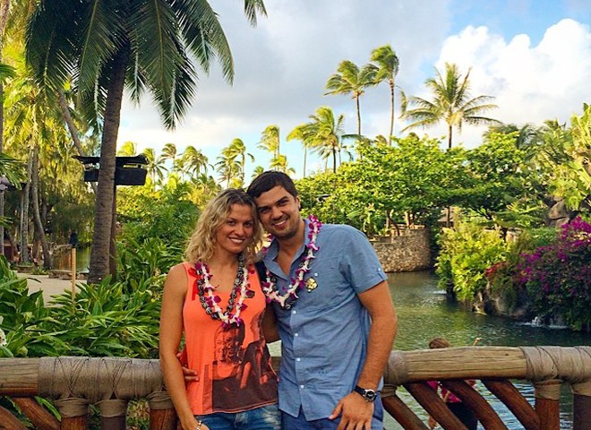 Константин Евтушенко и Наталья Добрынская