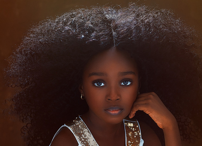 "Самую красивую девочку в мире" нашли в Нигерии