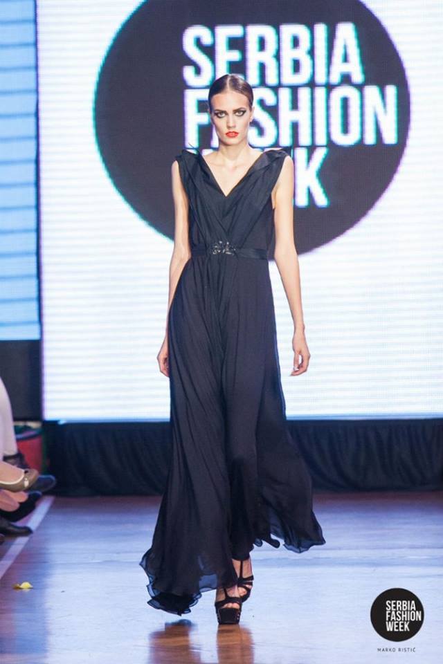 Олена Даць на Serbia Fashion Week
