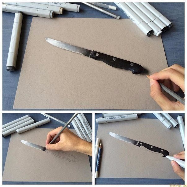 Гиперреалистичные рисунки