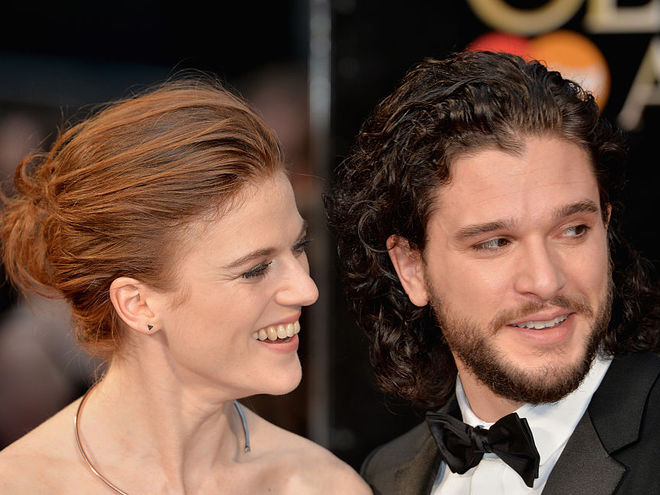 Кит Харингтон и Роуз Лесли (Cover)