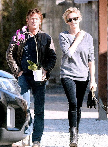 Шон Пенн и Шарлиз Терон