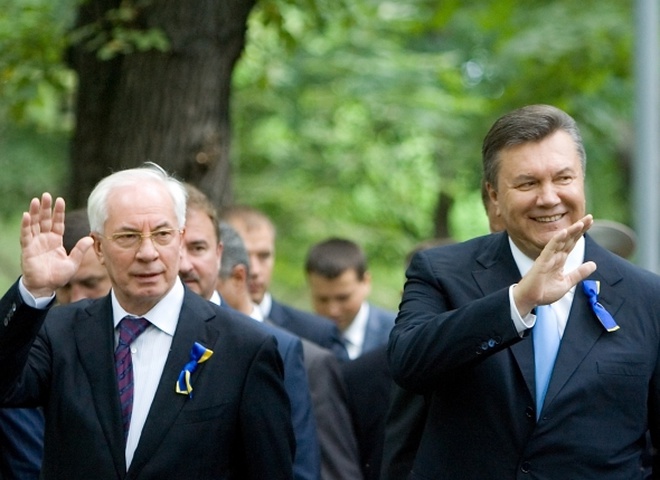 Микола Азаров та Віктор Янукович
